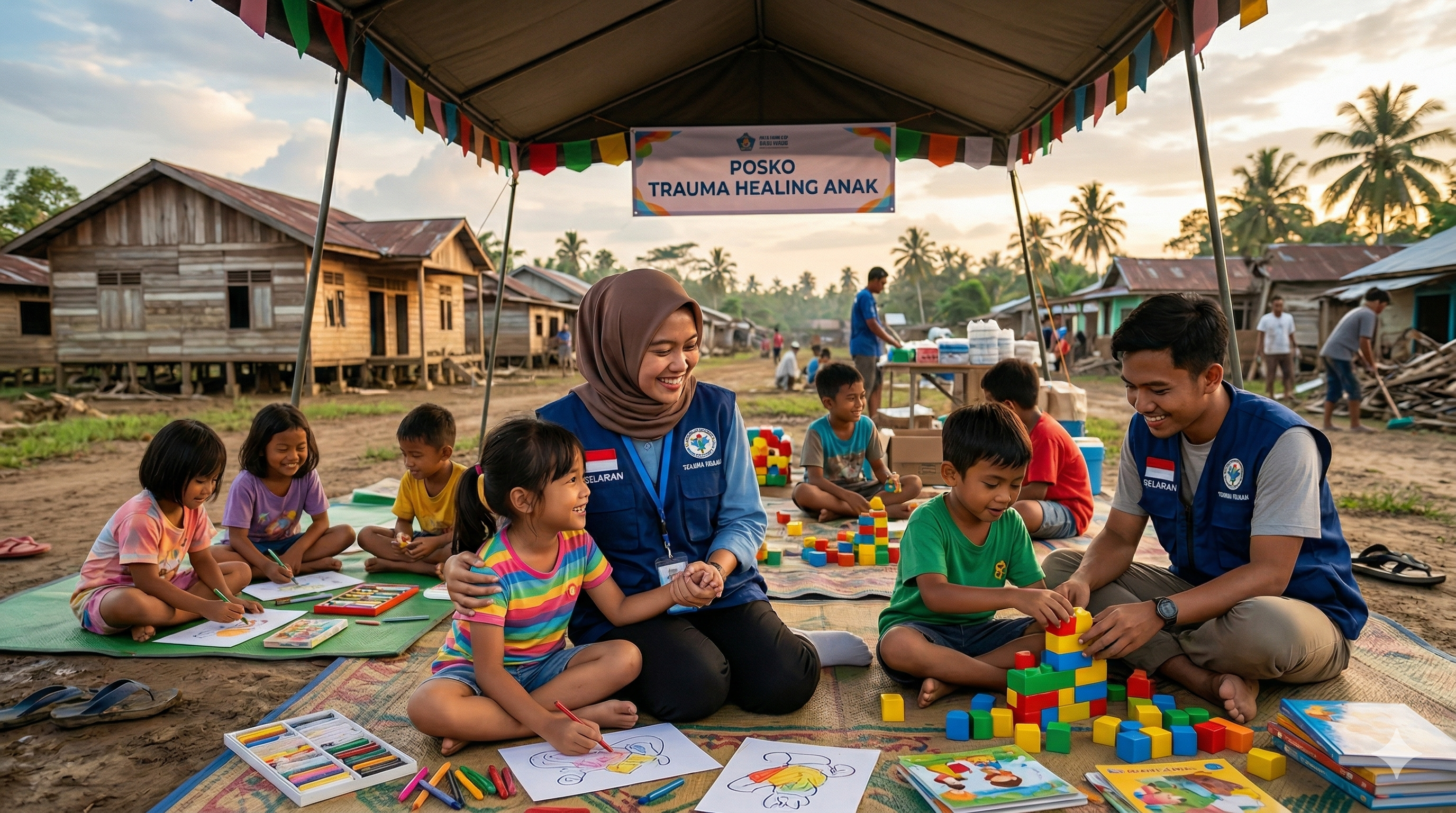 Ilustrasi Pendampingan Anak